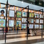 A Exposição de Desenhos Afro iniciou no dia 10 de abril e fica exposto para votação até 18 de abril.